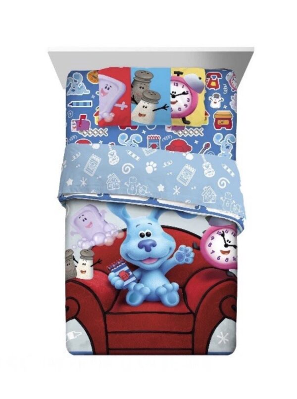 Blue's Clues & You Kids Full Sheet Set, Blue, Nickelodeon