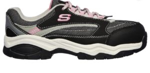 Skechers Work Women's Biscoe Steel Toe Lace-up Work Shoe, Size 9