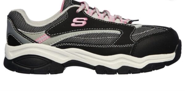 Skechers Work Women's Biscoe Steel Toe Lace-up Work Shoe, Size 9