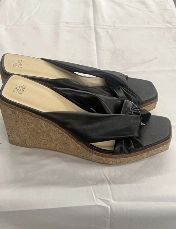 Time and Tru Women's Wedge Sandals, Size 8