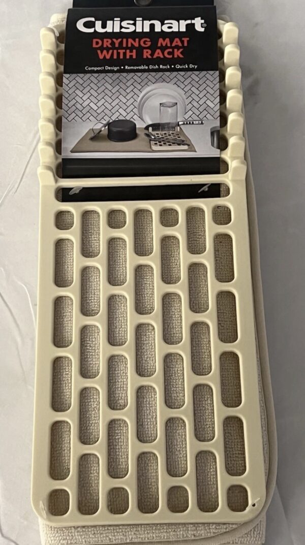 Cuisinart Drying Mat with Rack (Beige)
