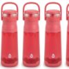 Tal Tritan Jolt 16 fl oz Water Bottle Pink, Easy-Carry, Soft Grip Handle 1 Pack