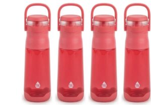 Tal Tritan Jolt 16 fl oz Water Bottle Pink, Easy-Carry, Soft Grip Handle 1 Pack