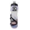 50 Strong 28 oz. Off-White Plastic Water Bottle with Bottle Holder Included!