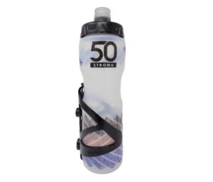 Screenshot 50 Strong 28 oz. Off-White Plastic Water Bottle with Bottle Holder Included!